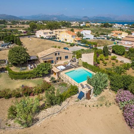 Villa Barcares Petit, Piscina, Jardines Junto A Playa En Alcudia المظهر الخارجي الصورة
