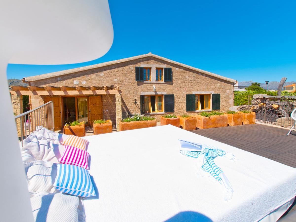 Villa Barcares Petit, Piscina, Jardines Junto A Playa En Alcudia المظهر الخارجي الصورة