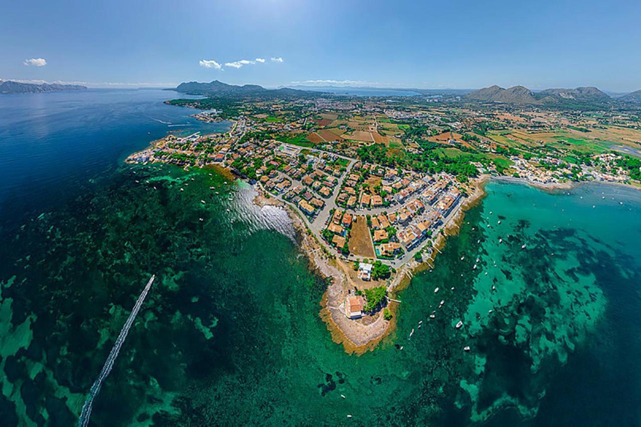 Villa Barcares Petit, Piscina, Jardines Junto A Playa En Alcudia المظهر الخارجي الصورة
